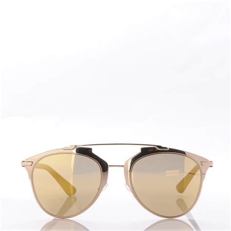 dior reflected sunglasses gold and white price|Dior sunglasses men price.